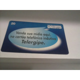 Cartão Telefônico Telergipe Tiragem 1000