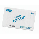 Cartao Telefonico Teste Cpqd 75uni