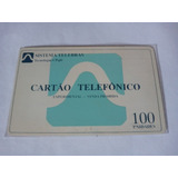 Cartão Telefonico Teste Experimental Cpqd