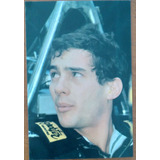 Cartão Tipo Postal Ayrton Senna