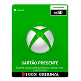 Cartão Xbox Live 50 Reais Gift
