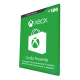 Cartão Xbox Live Store Br Gift