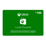 Cartão Xbox Microsoft Gift Card Brasil Br R 100 Reais