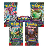 Cartas Pokémon Máscaras Do Crepúsculo 4 Pacotes Originais