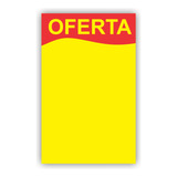 Cartaz Oferta 47x32 Papel Dupléx 250g Pct 400 Und 