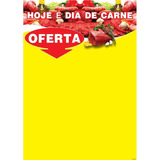 Cartaz Oferta Açougue Carne Promoção 46x65cm