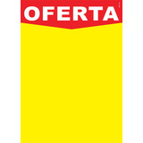 Cartaz Oferta Grande Supermercado Duplex 45x63cm