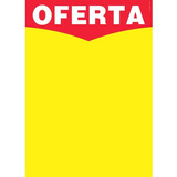 Cartaz Oferta Supermercado A5 15x21cm C 100 Unidades