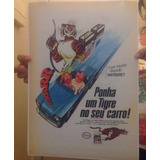 Cartaz Propaganda Antiga Tigre Esso Anos