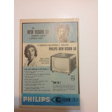 Cartaz Propaganda De Televisao Philips Ano 1958