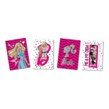 Cartaz Quadros Decorativos Barbie 21cm X 31cm C 04 Unid