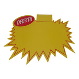 Cartaz Splash Oferta Gondola Etiqueta C Aba Pcte C 50 Unid 