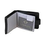 Carteira Couro Básica Ramagem Preta 8059 Tamanho Un Cor Preto