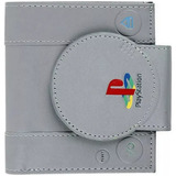 Carteira De Playstation Ps1 - Com Porta Moeda, Cartão, Notas