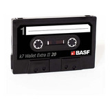 Carteira K7 Cassete Basf Extra Wallet