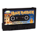 Carteira K7 Cassete Iron Maiden Powerslave