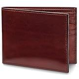 Carteira Masculina Bosca Com 8 Bolsos Em Couro Antigo RFID Dark Brown 3 1 2 X 4 1 2 X 1 2