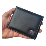 Carteira Masculina Preta Calvin Klein