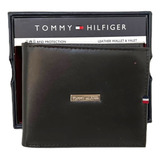 Carteira Masculina Tommy Hilfiger Em Couro Com Rfid Bw 0040