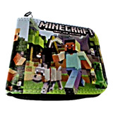 Carteira Porta Cartão Minecraft Estilo Gamer Geek Nerd