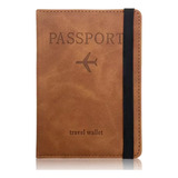 Carteira Porta Passaporte Documentos Viagem Antifurto Rfid