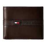 Carteira Tommy Hilfiger 31tl22x062 Marron De Couro