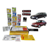 cartel-cartel Kit Adesivos Selos E Etiquetas Chevrolet Omega Cd 30