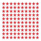 Cartela 100 Etiquetas Estrela Adesivo Marcação 1 5x1 5cm