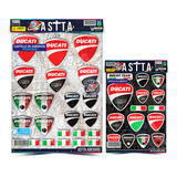 Cartela Adesivo Ducati M1 Italia Logo Logotipo Samsung