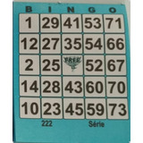Cartela Bingo 3 Blocos 300 Fls