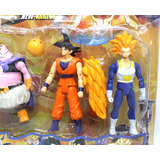 Cartela Coleção Dragon Ball Z Brinquedo Goku Vegeta Freezer