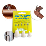 Cartela Com 5 Un Tapa Buraco E Reparo Em Cano D Agua Pvc