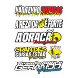 Cartela De Adesivos Moto Motocross Carro Bike Caminhao 03
