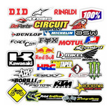 Cartela De Adesivos Moto Motocross Carro Bike Caminhao 10