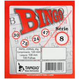 Cartela De Bingo Tamoio 15 Blocos