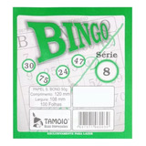 Cartela De Bingo Tamoio Colorido 04 Blocos 400 Folhas 