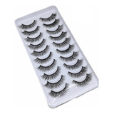 Cartela De Cilios 3d 10 Pares Super Natural Envio Imediato