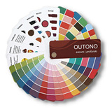 Cartela De Cores mini Coloração Pessoal Outono Escuro