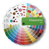 Cartela De Cores mini Coloração Pessoal Primavera Clara