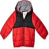 Carter S Jaqueta Bubble Adventure Para Meninos Vermelho E Preto 7