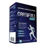 Cartifull Mdk Colágeno Tipo 2 Vitaminas D K E Magnésio Sabor Sem Sabor