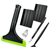 CARTINTS Instale O Kit De Rodo De Película Para Janela Com Rodo De Silicone De 19 Cm De Comprimento Rodo De Enrolar De 10 Cm Cortador E Lâminas Micro Rodo