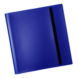Cartões Fichário Coleção De Cartões Álbum Azul Escuro