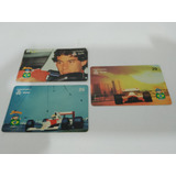 Cartões Telefônicos Ayrton Senna 1998 Gp F1 1989 90 91