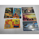 Cartões Telefônicos Fórmula 1 Ayrton Senna Conf Fotos