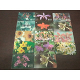 Cartões Telefonicos Série Orquídeas Telebrás