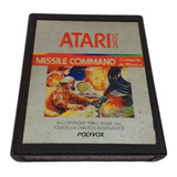 Cartucho Atari 2600 Jogo Missile Command Original Polyvox