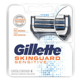 Cartucho De Barbear Gillette Skinguard Sensitive