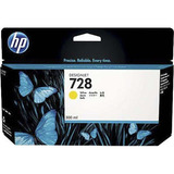 Cartucho De Plotter Hp 728 F9k15a 300ml Amarelo