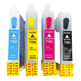 Cartucho De Recarga De Tinta P Impressora Epson Xp 101 201